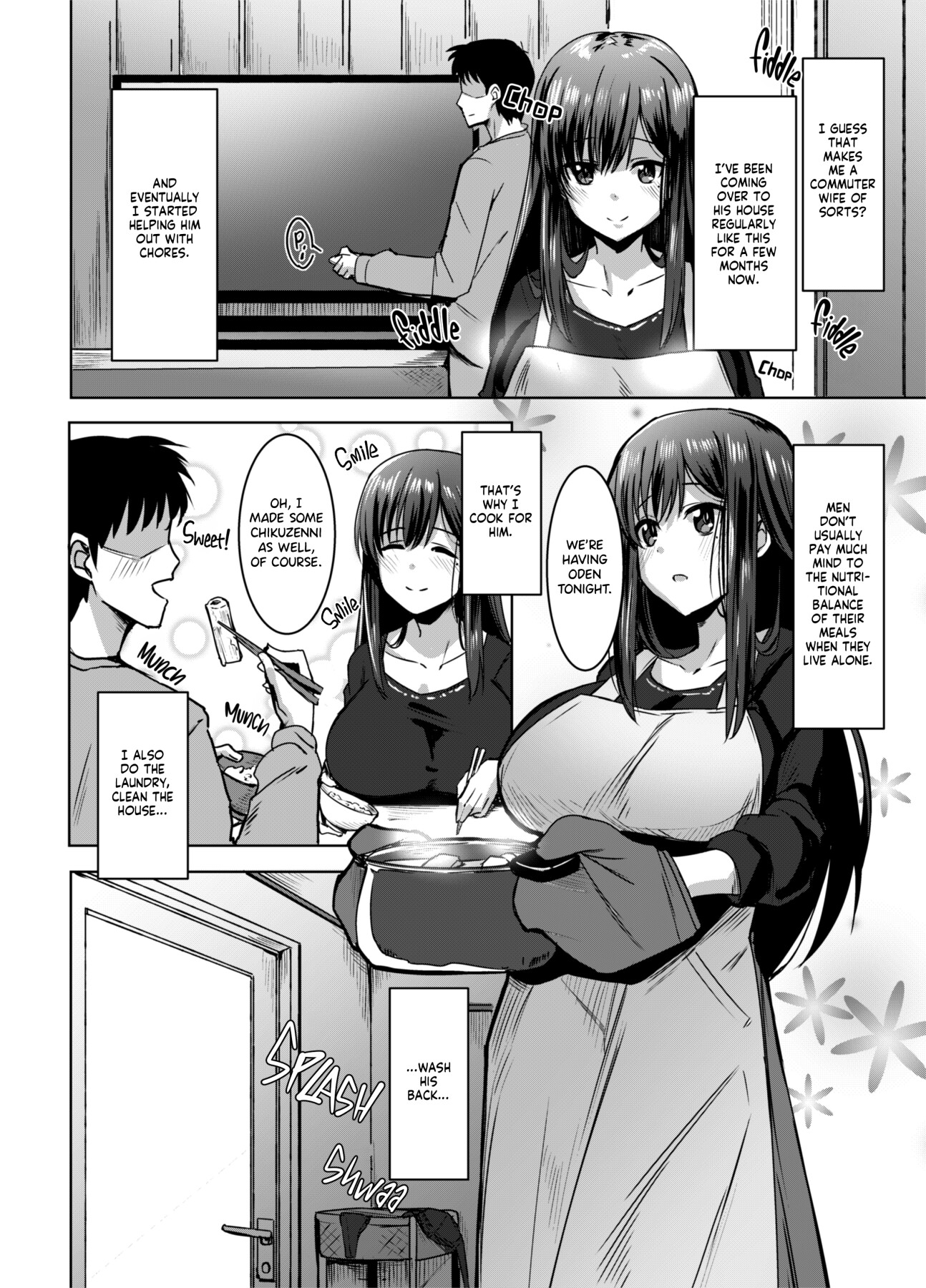 Hentai Manga Comic-The Commuting Widow-Read-3